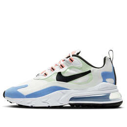 Кроссовки air max 270 react Nike, белый cu7833-100 | white/blue/pink/green