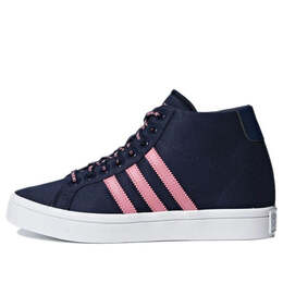 Кроссовки оригиналы courtvantage каблук 3st Adidas, черный f36310 | black/white/pink
