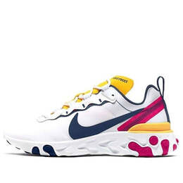 Кроссовки реагируют на элемент 55 Nike, белый cn2570-141 | white/midnight navy-wild cherry