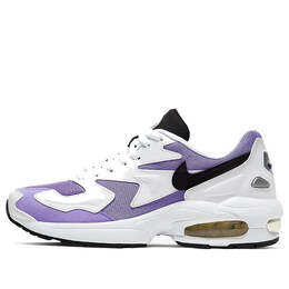 Кроссовки air max 2 легкие Nike, белый ao3195-100 | white/black-medium violet-orange pulse