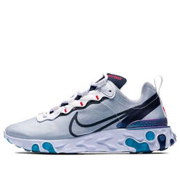 Кроссовки реагируют на элемент 55 Nike, белый cn5798-101 | white/black-white-red orbit
