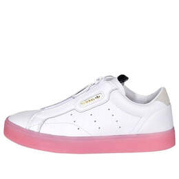 Кроссовки оригиналы гладкие z Adidas, белый ef0776 | white/pink
