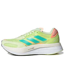 Кроссовки adizero boston 10 Adidas, зеленый gy0906 | green/blue/pink