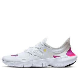 Кроссовки Nike Rn 5.0 Jdi, белый ci1289-100 | white/laser fuchsia-summit white