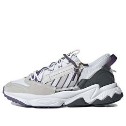 Кроссовки ozweego zip Adidas, белый gz2641 | white/gray/black