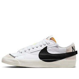 Кроссовки блейзер низкий джамбо Nike, белый dq1470-101 | white/black/sail