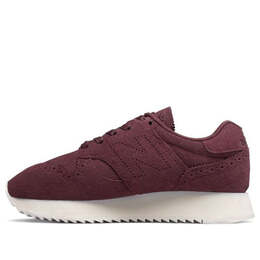 Кроссовки 520 платформа New Balance, красный wl520mc | wine red/white