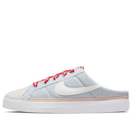 Кроссовки Court Legacy Mule Nike, белый dj5058-011 | white/blue/red