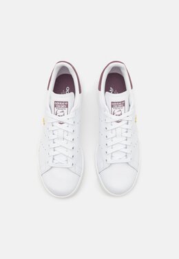 Кроссовки на шнуровке STAN SMITH Adidas, белый ad111a2lq-a11 | footwear white/gold metallic/shadow figure
