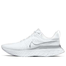 Кроссовки react infinity run flyknit 2 Nike, белый ct2423-102 | white/pure platinum/metallic silver