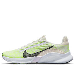 Кроссовки superrep go 3 flyknit next nature Nike, белый dh3393-175 | white/dk smoke grey/phantom/volt