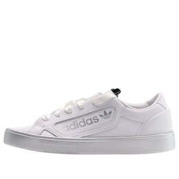 Кроссовки гладкие Adidas, белый eg7748 | white/silver metallic