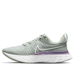 Кроссовки react infinity run flyknit 2 Nike, серебряный ct2423-005 | light silver/infinite lilac/barely green/white