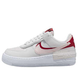 Кроссовки air force 1 shadow Nike, белый ci0919-003 | white/red/pink