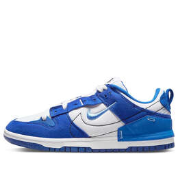 Кроссовки данк лоу срыв 2 Nike, белый dh4402-102 | white/university blue/hyper royal