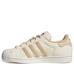 Кроссовки оригиналы суперзвезда Adidas, бежевый gy2527 | cream/brown