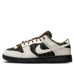 Кроссовки данк лоу Nike, коричневый fv3642-010 | brown/beige/cream white