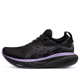 Кроссовки гелевые нимбус 25 лайт шоу Asics, черный 1012b541-001 | black/purple