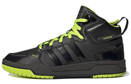 100DB Скейтбординг Кроссовки Унисекс Средний Верх Черный/Зеленый Adidas Neo id1491