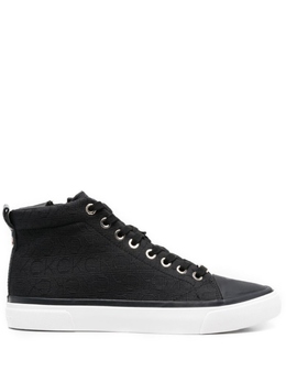 Calvin Klein высокие кеды, черный hw0hw01045 | черный