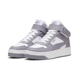 Кроссовки Puma "Женские кроссовки Carina Street Mid", белый 5735666993 | white pale plum purple