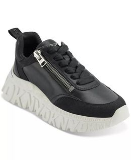Женские кроссовки Lakelyn на платформе на молнии Dkny, черный 19217579 | black