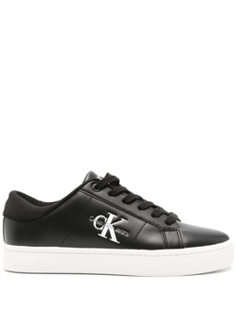 Calvin Klein Jeans кожаные кроссовки с тисненым логотипом, черный yw0yw01444 | черный