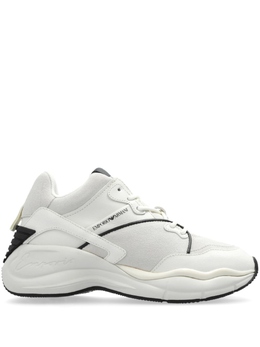 Emporio Armani кроссовки со вставками, белый x3x228xr227 | белый