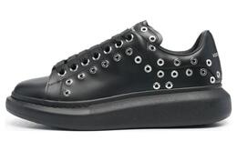 Кроссовки Alexander McQueen Oversized, черный / серебряный 730079whqyw1081