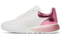 Кроссовки женские Alexander McQueen Court Trainer Lifestyle, белый / розовый 685733wia9s9414