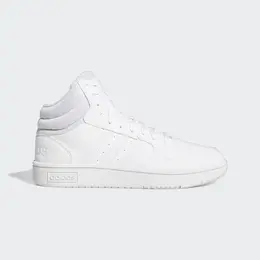 Кеды Adidas Hoops 3.0 Mid, полнота F, размер 5,5 UK, cloud white/cloud white/dash grey 103156651943