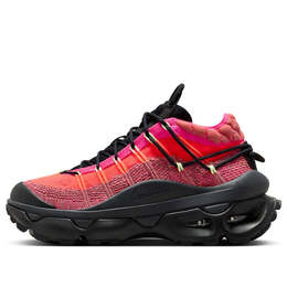 Кроссовки air max flyknit venture Nike, розовый fd2110-600 | hyper pink/black/dark smoke grey/hot punch