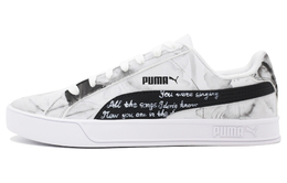 Puma Кроссовки для скейтбординга Smash Vulc Classic с антискользящим покрытием, износостойкие, унисекс, черно-белые 359622-05(team39-amy234墨染) | black white