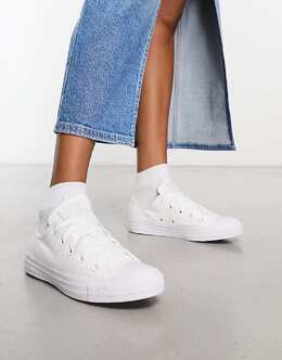 Белые однотонные кроссовки Converse Chuck Taylor All Star Ox 115184706 | white