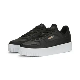 Кроссовки Puma "Carina Street Sneakers Women", цвет Black Rose Gold White Metallic 8402131393 | black rose gold white metallic