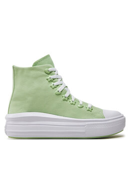 Кеды Converse, зеленый chuck taylor all star motion platform stars a08100c | zöld