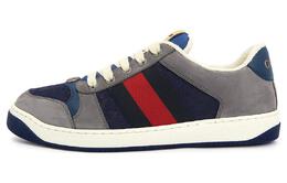 Кроссовки Gucci Screener GG, темно-синий/серый 576223 faa3t 4551