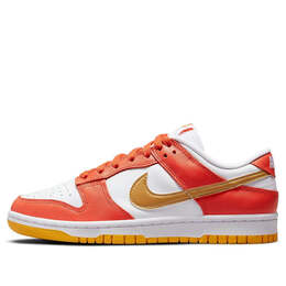 Кроссовки данк лоу Nike, белый dq4690-800 | white/gold/orange/yellow