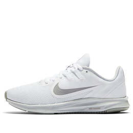 Кроссовки downshifter 9 низкие трикотажные Nike, белый aq7486-100 | white
