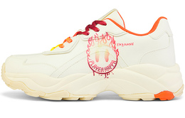 Кроссовки Kappa Chunky Sneakers Unisex Low-Top White Rice Red Orange k0cx5mm70d