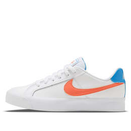 Кроссовки блейзер низкие кеды Nike, белый dn4244-181 | white/orange/blue