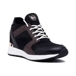 Кожаные кроссовки Maven Michael Kors, черный mk225w0002660010037 | nero