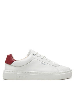 Кроссовки Calvin Klein, белый cupsole lace up w/ml lth hw0hw02201 | fehér