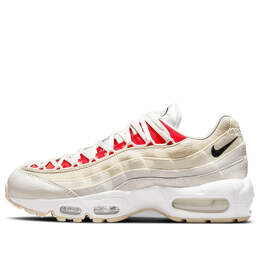 Кроссовки air max 95 Nike, белый dj6903-100 | white/red