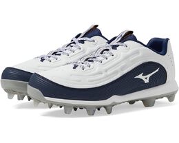 Кроссовки Mizuno Finch Elite 6 Low TPU, цвет White/Navy 9974403 | white/navy