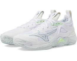 Кроссовки Mizuno Wave Momentum 3, цвет Snow White/Limeade 9973529 | snow white/limeade