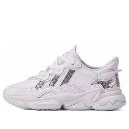 Кроссовки оригиналы ozweego Adidas, белый g55655 | white/dark gray
