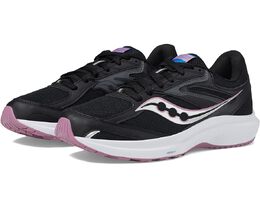Кроссовки Saucony Cohesion 17, цвет Black/Orchid 1 9921253 | black/orchid 1