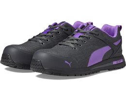 Кроссовки Puma Safety Levity Knit Low ASTM EH, цвет Grey/Purple 9861689 | grey/purple