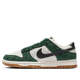 Кроссовки данк лоу Nike, зеленый fq8893-397 | pro green/black/sail/gum medium brown/fir